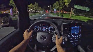 2022 RAM 1500 TRX POV Night Drive (3D Audio)(ASMR)