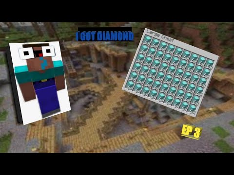 Epic Minecraft Survival | Let's Play | EP 3 | I GOT DIAMOND - YouTube