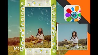 How to Add Summer Frames in Photo Studio | Photo Manipulation | Edit Photos for Instagram screenshot 1