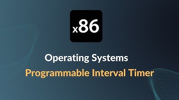 x86 Operating Systems - Adding Programmable Interrupt Timer Interrupts (PIT)
