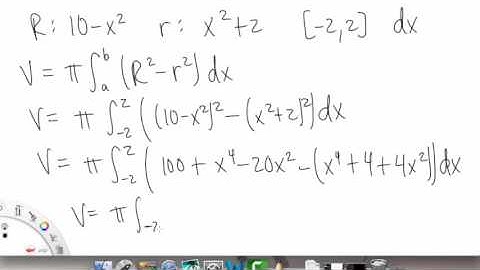 Volumes of Revolution | Example 1 | Single Variable Calculus for Sci & Eng | Griti