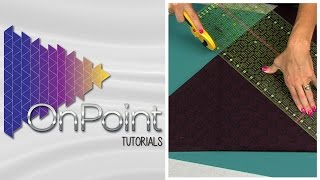 How to Set a Quilt On-Point Using Blocks With a Wonky Setting (Ep. 202)
