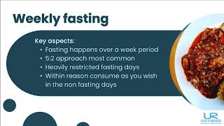 Diamond Module - Part 1 - 006 Non Calorie Counting Intermittent Fasting