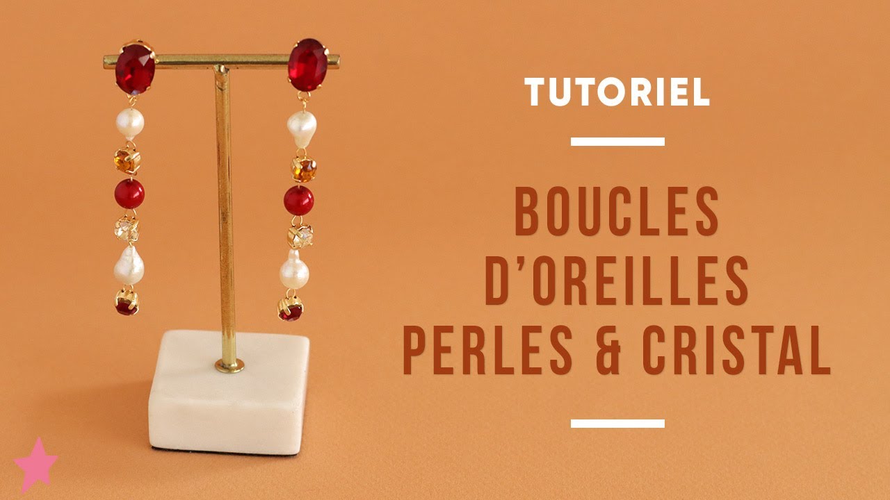 Orecchini cuori e gocce corallo rosso e oro, pendenti; 7.10 gr