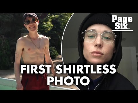 Elliot Page shares shirtless photo 5 months after coming out as trans | Page Six Celebrity News