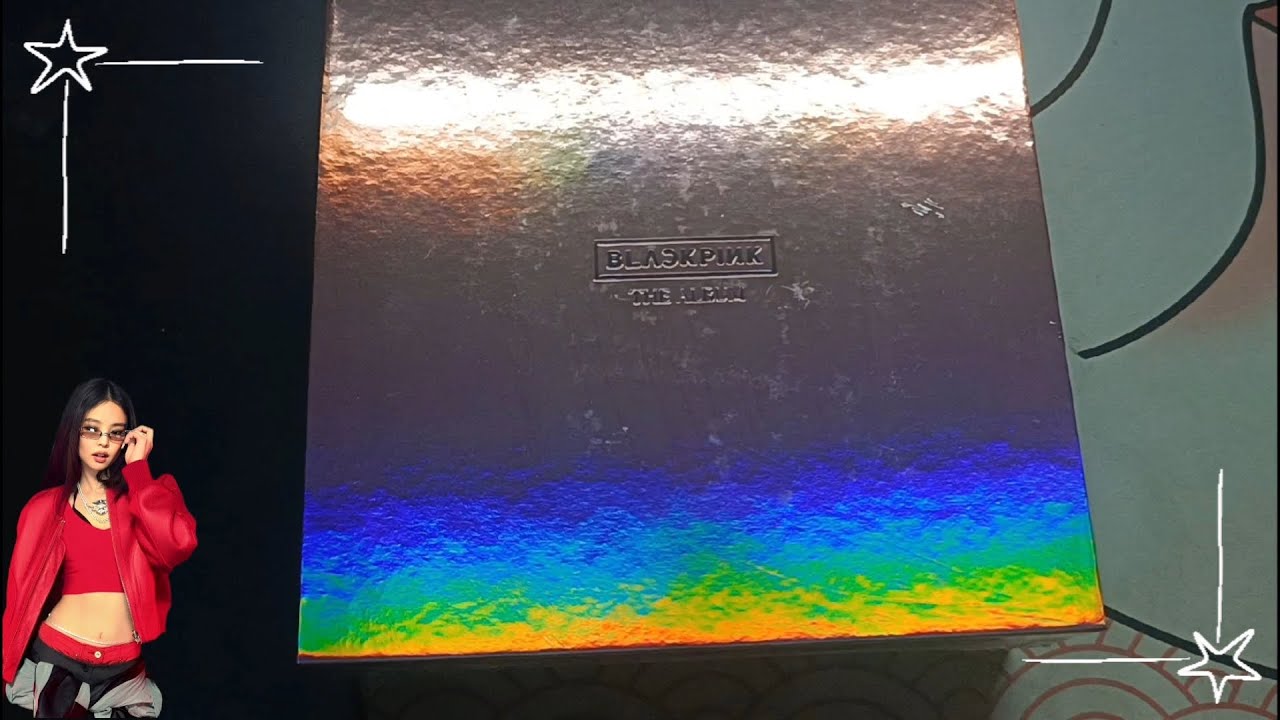Распаковка альбома Blackpink - The Album