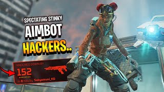 spectating a HACKER with an aimbot.. AGAIN - Apex Legends
