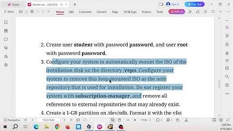 Redhat Linux 9 Lab:  RHCSA Practice Exam B, 2nd attempt, all in one