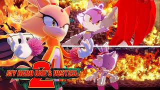 This Fits Too Well My Hero Ones Justice 2 - Blaze The Cat Dlc Mod