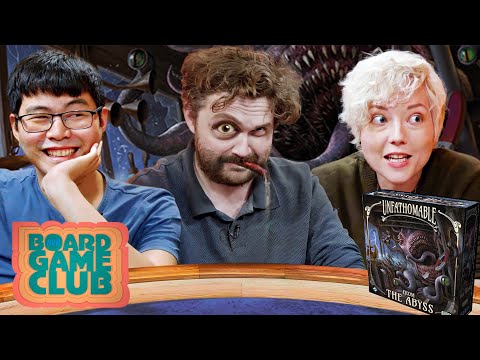 Let S Play UNFATHOMABLE FROM THE ABYSS Board Game Club