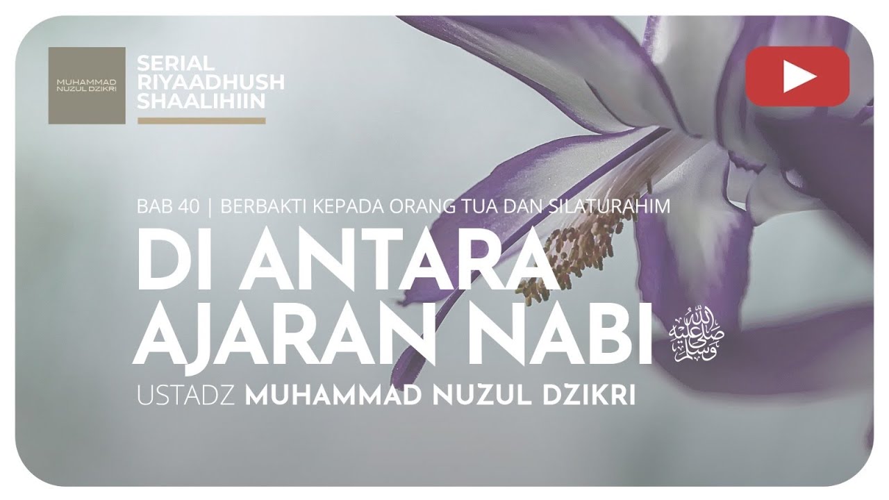 ⁣1068. DI ANTARA AJARAN NABI ﷺ  | Riyaadush Shaalihin