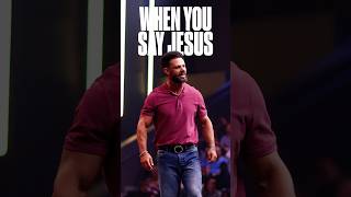 When you say Jesus, waters part. When you say Jesus, demons flee!