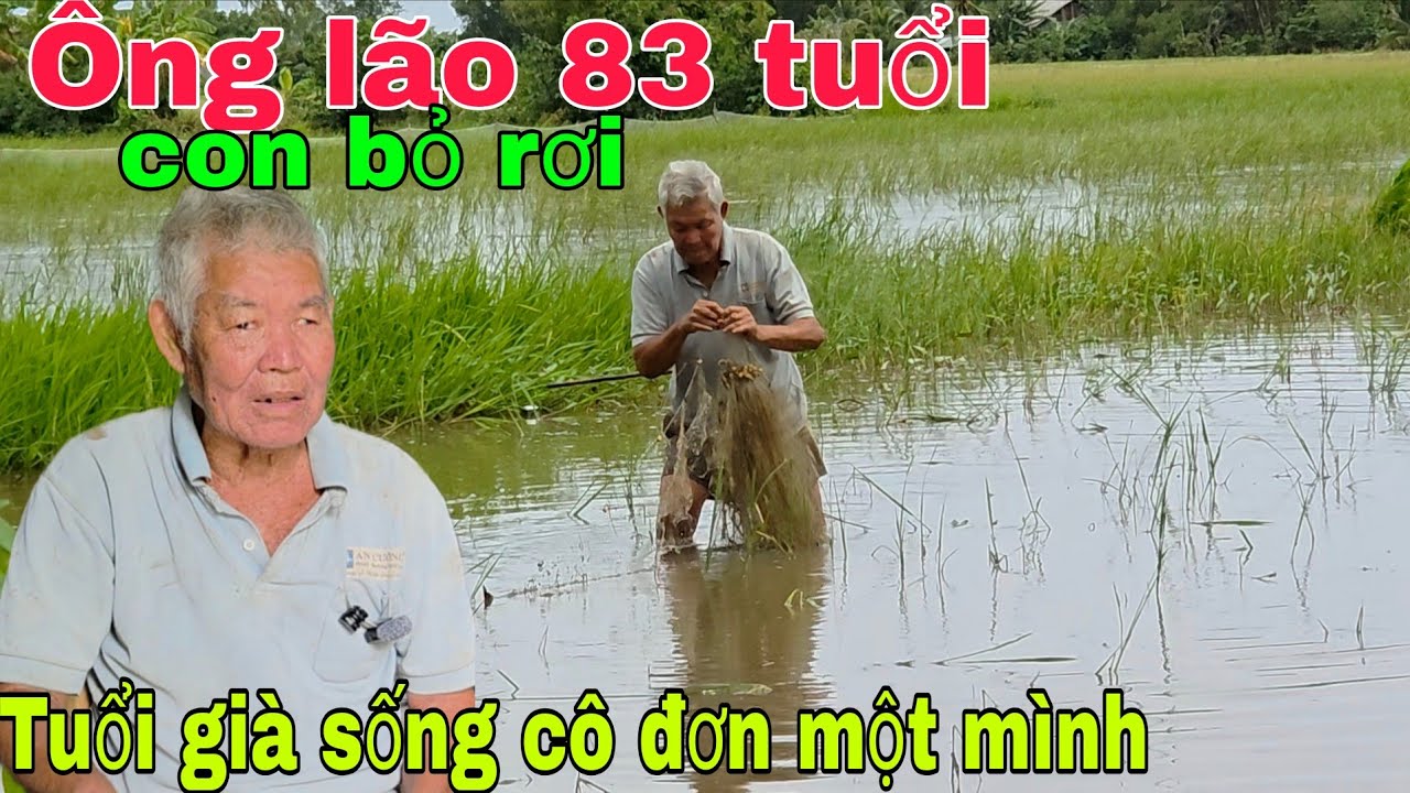 Ông lão 83 tuổi con bỏ rơi tuổi già sống cô đơn một mình 