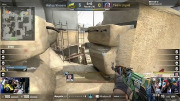 INSANE CS:GO AWP FAKE FLASH BY S1MPLE! PEOPLE WONDERING WHAT? WHY?