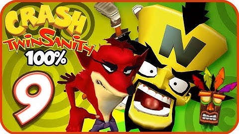 Crash Twinsanity Walkthrough Part 9 ๑ 100% ๑ (PS2, XBOX) Final Boss + Ending