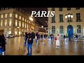 Paris, France 🇫🇷 - Lights of Paris - 4K-HDR Walking Tour - December 2022
