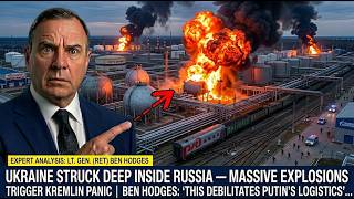 Ukraine STRUCK Deep Inside Russia — Massive Explosions Trigger Kremlin Panic | Ben Hodges