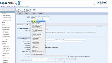 MiTel OpEasy: How to Change the Number of Rings for Voicemail CFNA