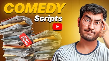 Write Your FIRST COMEDY VIDEO Script in Just 1 Hour