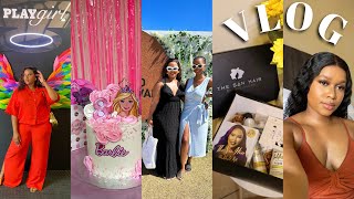 VLOG : THE SAN HAIR UNBOXING, ATTENDING EVENTS, BIRTHDAY CELEBRATIONS &amp; MORE | ONA OLIPHANT