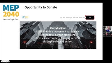 MEP 2040 12th Quarterly Forum