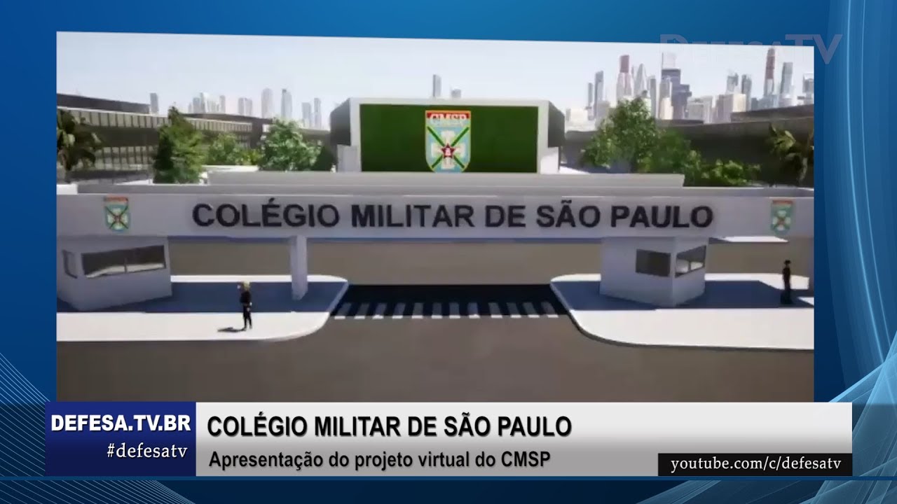 Apresentação virtual do Colégio Militar de São Paulo - YouTube