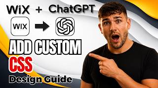 How To Add Custom CSS to a Wix Website with ChatGPT [2026 Full Tutorial]