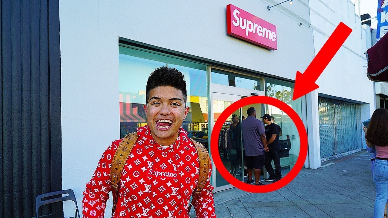 GIVING FAKE SUPREME TO SUPREME EMPLOYEES! YouTube