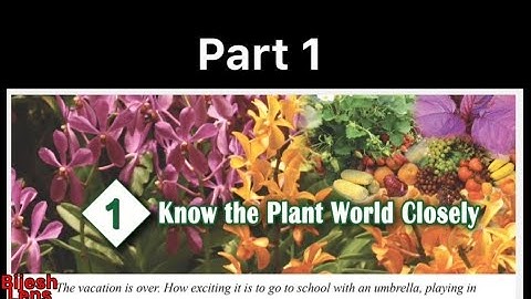 Class 5 Basic Science /Chapter 1/ Know the plants world closely/ malayalam Explanation.