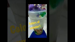 jumping colors in cold halo halo shortsvideo shortsfeed summervibes