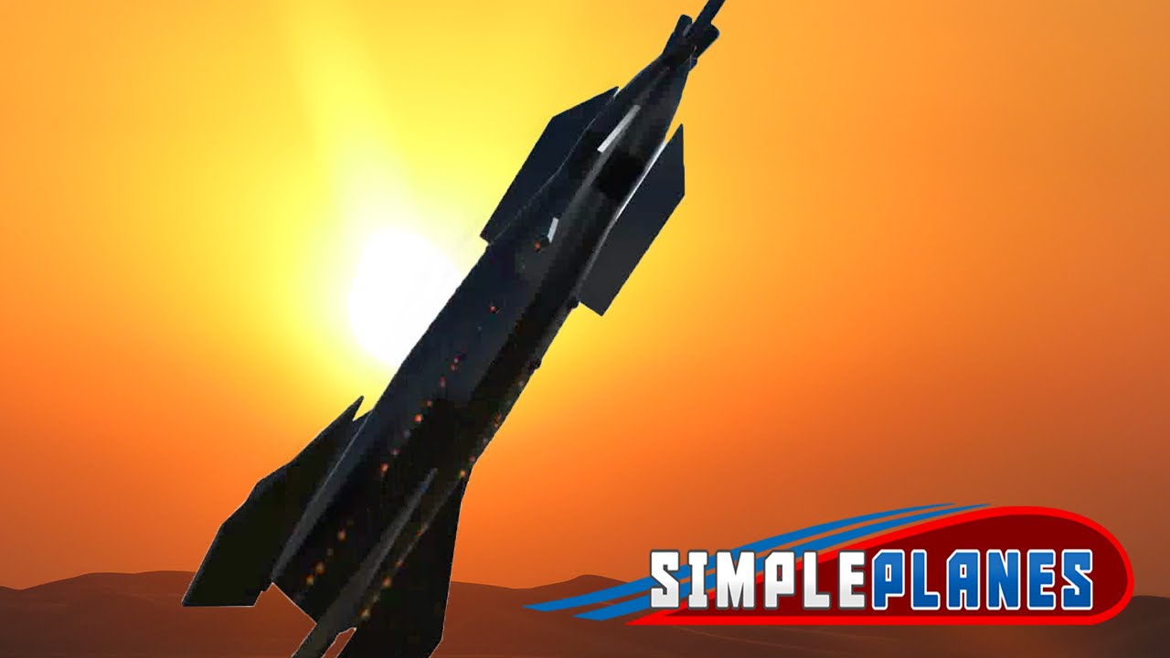 Simpleplanes FASTEST ROCKET EVER!! 50,000mph+ - YouTube