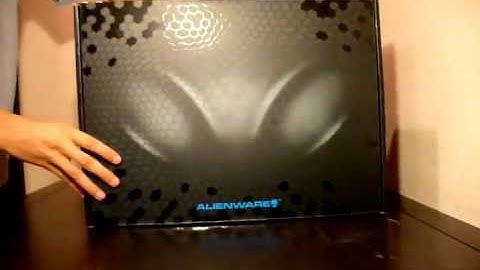 Alienware M14x Unboxing