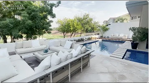 Fully upgraded, 5-bed in Jumeirah Golf Estates with stunning horizon views, garden and pool!