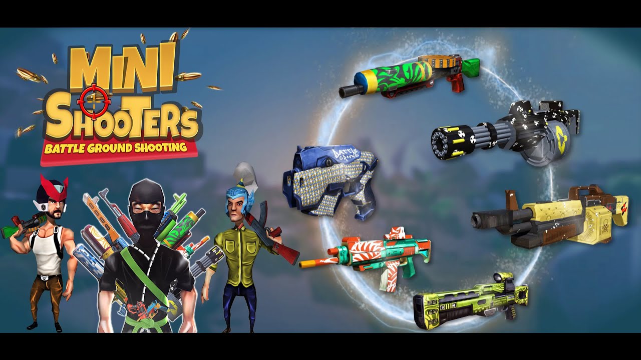 Mini Shooters Battlground Shooting Game Multiplayer Shooting Game