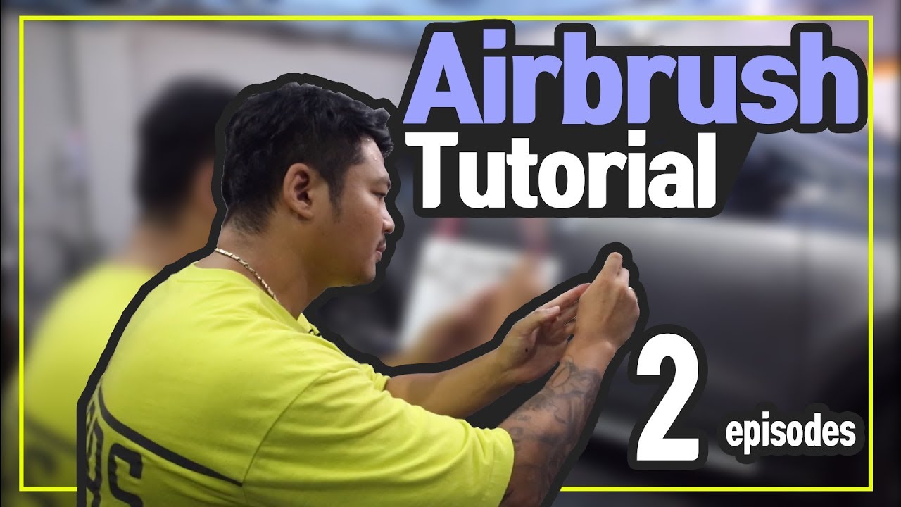 에어브러쉬 튜토리얼2탄 Airbrush Tutorial 2 YouTube