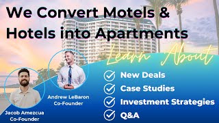 Motel to Apartment Conversions Weekly Webinar