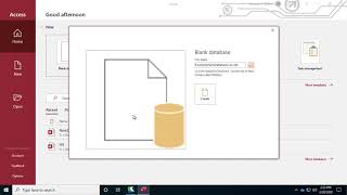 Create Access Database on Mac with Virtual Desktop