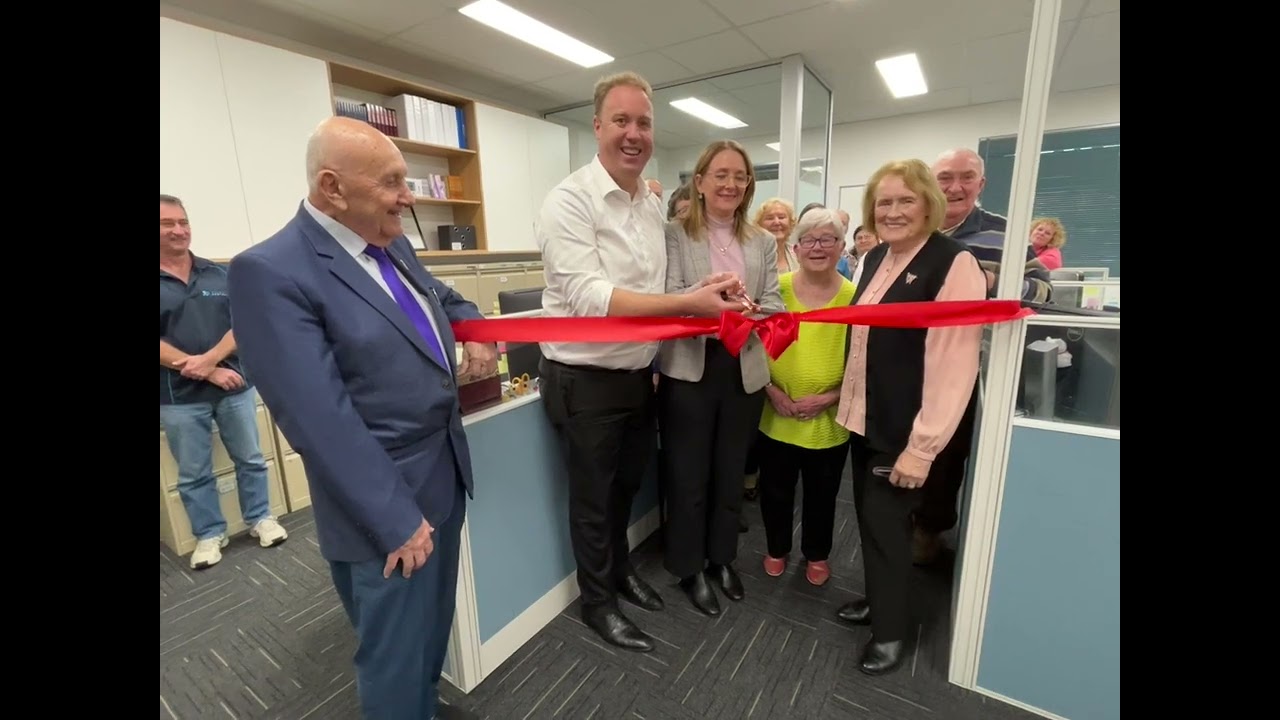 ADSA Office Renovations - Ribbon Cutting Ceremony with Balcatta MLA Mr David Michael