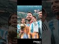 when Messi won the world cup Argentina