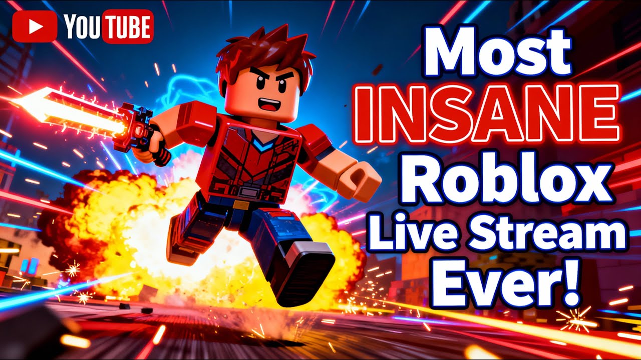 Most INSANE Roblox Live Stream Ever YouTube Maxresdefault 