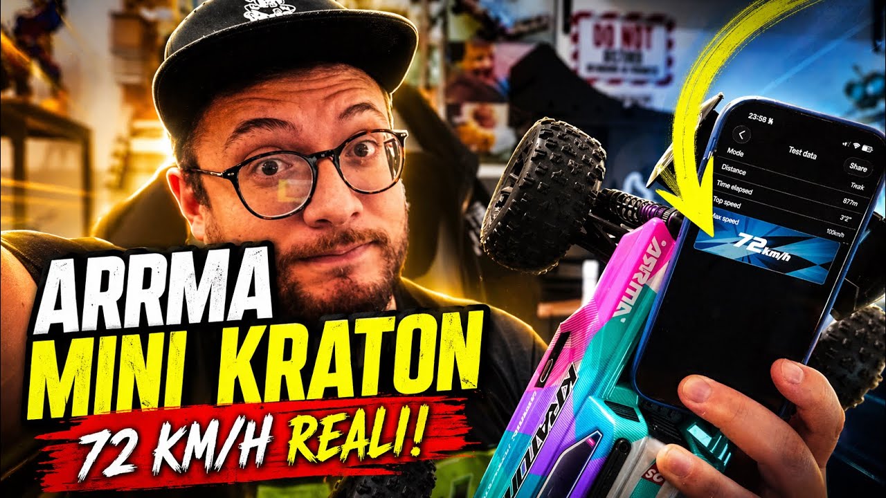 Thumbnail ufficiale video IRadiocomandati — ARRMA Mini Kraton 3S PowerGuard test GPS