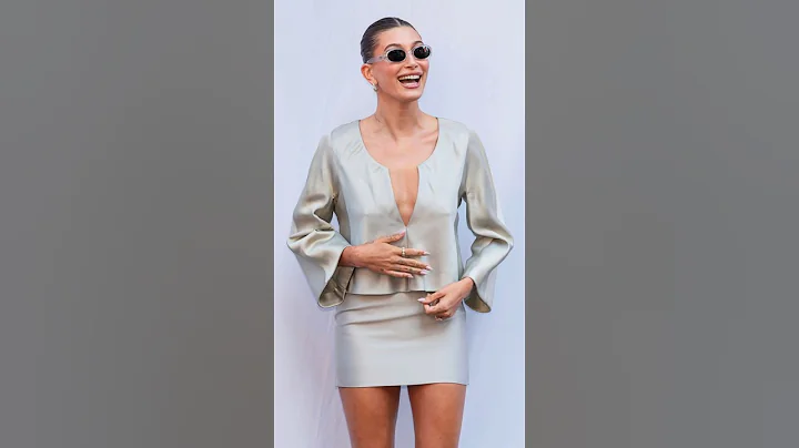 #HaileyBieber at New York today for Rhode x Sephora launch! New viral video#viralshort#viralvideo