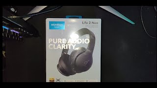 Soundcore Life 2 Neo Wireless Headphones Unboxing