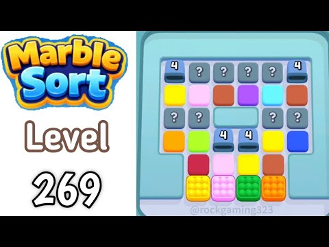 Marble Sort Level 269 Walkthrough & Solution