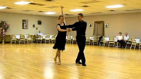 USA Dance-Lisa and Andrew Heckman Triple Latin Rou...