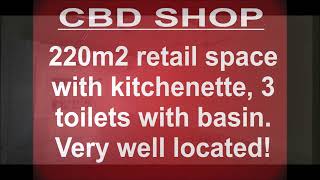 CBD - RETAIL SPACE @ R21 340 P/M