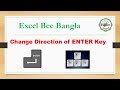 Change Direction of Enter Key