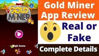 Gold Miner App Real or Fake | Gold Miner App Withdrawal | Gold Miner App Review | Scam or Legit screenshot 3