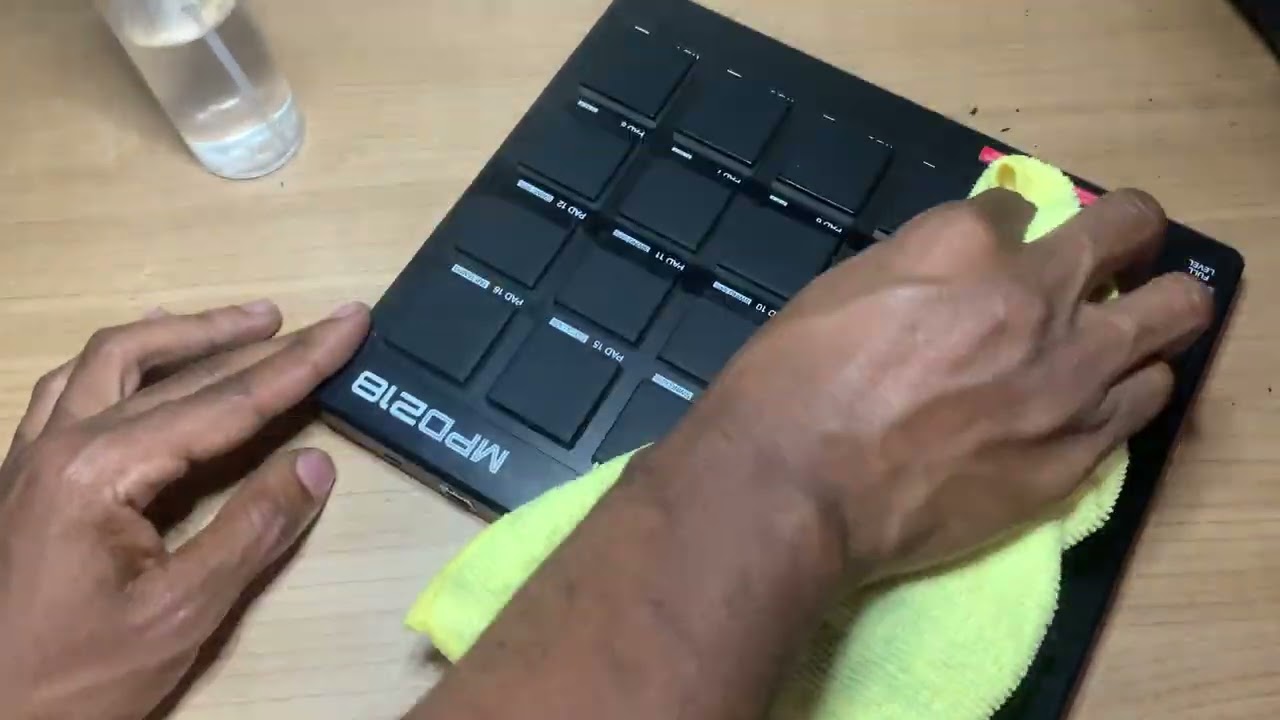 Cleaning My Akai MPD218 — Studio Gear Maintenance Routine