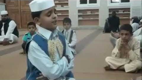 القارئ الليبي الصغير زكريا القبائلي